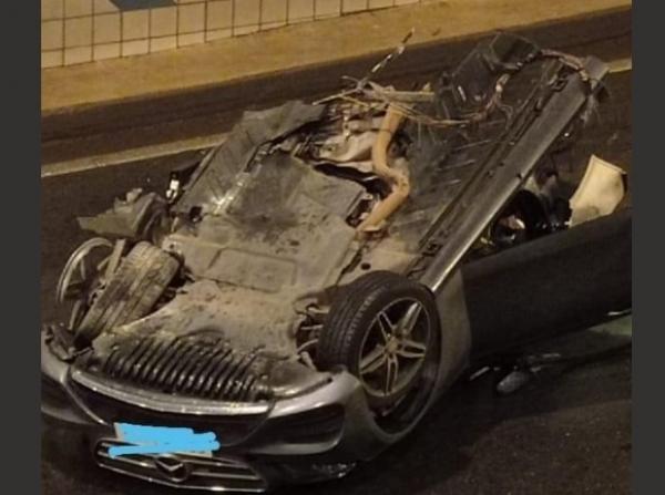 حادثة سير خطيرة جداً تتسبب في وفاة ثلاثة محامين وسائقهم (صور)